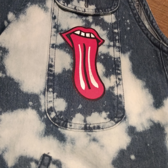 Bleached rockstar cargo denim vest - Picture 4 of 8